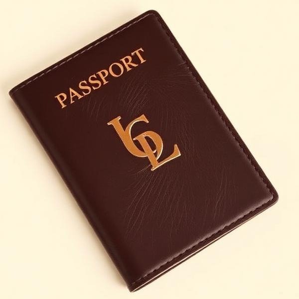 Passport Cover Cognac - Image 2